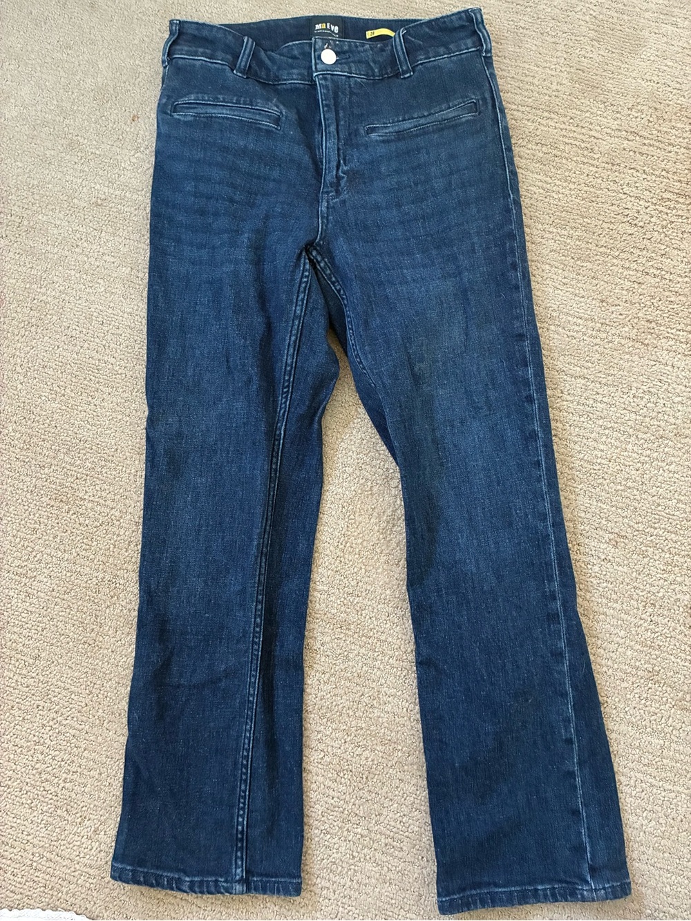 Maeve Women's Bootcut Jeans - Dark Blue